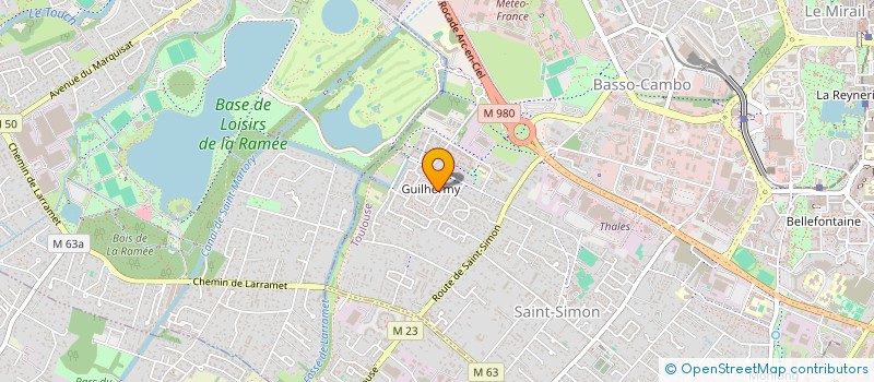 localisation de l'entreprise MADAME NATHALIE SOULET  TOULOUSE