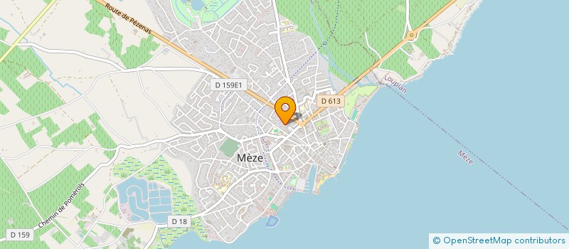 localisation de l'entreprise MADAME NATHALIE SOULIE à MEZE