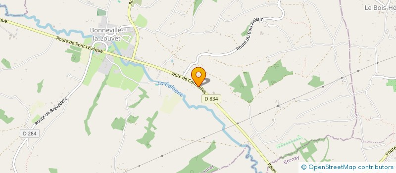 localisation de l'entreprise MADAME NATHALIE SOULOY  BONNEVILLE-LA-LOUVET