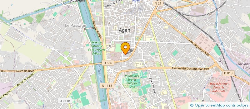 localisation de l'entreprise MADAME NATHALIE SOURDES  AGEN