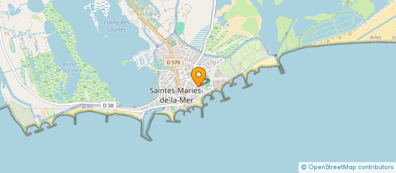localisation de l'entreprise MADAME NATHALIE SOURDON à SAINTES-MARIES-DE-LA-MER