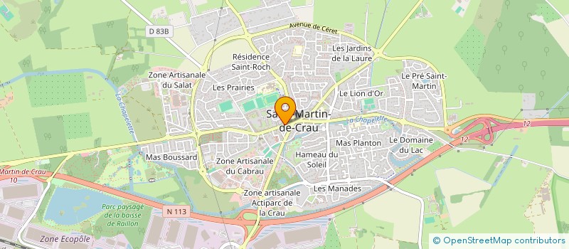 localisation de l'entreprise MADAME NATHALIE SOWA à SAINT-MARTIN-DE-CRAU