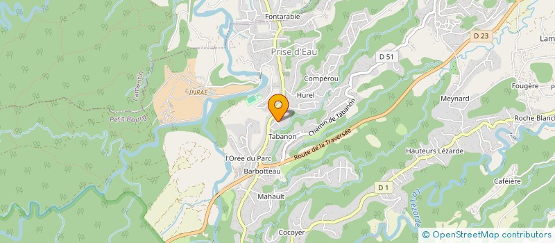 localisation de l'entreprise MADAME NATHALIE SOYER à PETIT-BOURG