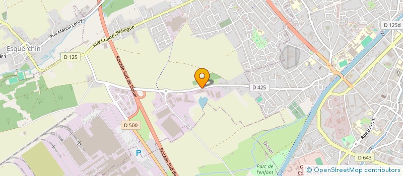 localisation de l'entreprise MADAME NATHALIE SPERLACKEN  LA CAUCHIE