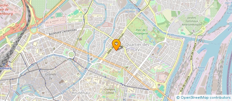localisation de l'entreprise MADAME NATHALIE SPEYSER à STRASBOURG