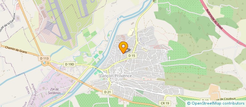 localisation de l'entreprise MADAME NATHALIE STAVUN  LANCON-PROVENCE