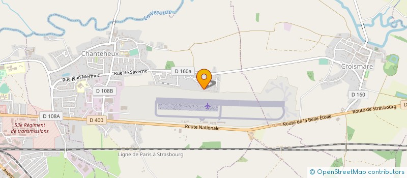 localisation de l'entreprise MADAME NATHALIE STEF  CHANTEHEUX