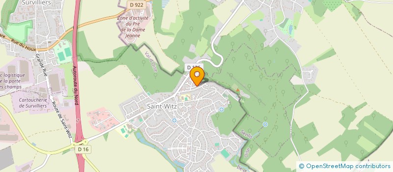 localisation de l'entreprise MADAME NATHALIE STEPANIAN  SAINT-WITZ