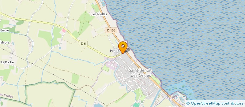 localisation de l'entreprise MADAME NATHALIE STIEGLER  SAINT-BENOIT-DES-ONDES