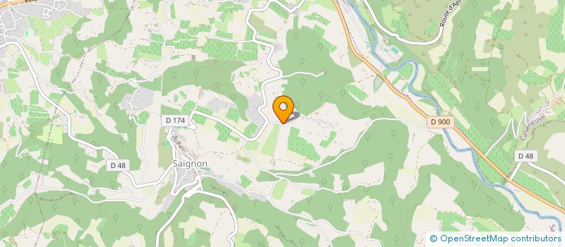 localisation de l'entreprise MADAME NATHALIE STORMS  SAINT-SATURNIN-LES-APT