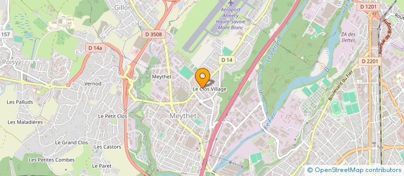 localisation de l'entreprise MADAME NATHALIE STUERGA à ANNECY