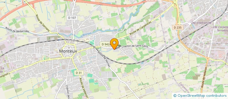 localisation de l'entreprise MADAME NATHALIE SUGIER à MONTEUX
