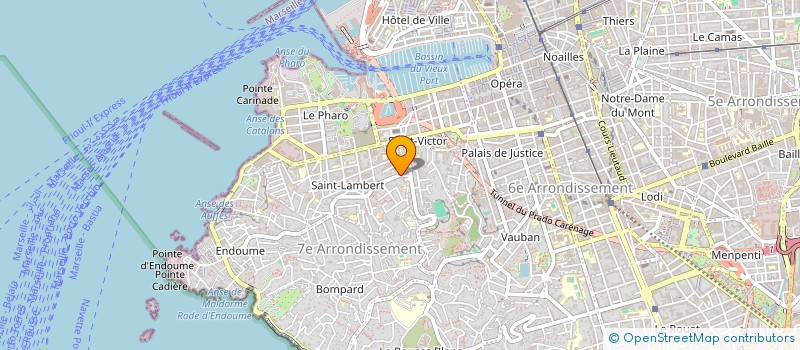 localisation de l'entreprise MADAME NATHALIE SUNE à MARSEILLE