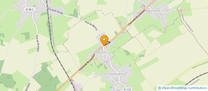 localisation de l'entreprise MADAME NATHALIE SWAELS  REUMONT