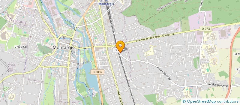 localisation de l'entreprise MADAME NATHALIE SZAWARSKYJ à MONTARGIS
