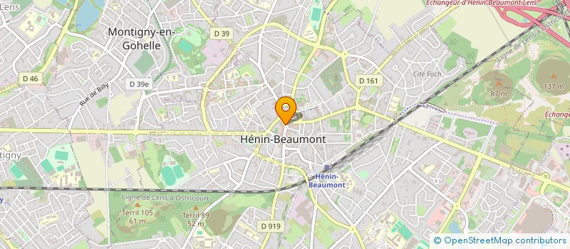 localisation de l'entreprise MADAME NATHALIE SZTENDERA à HENIN-BEAUMONT