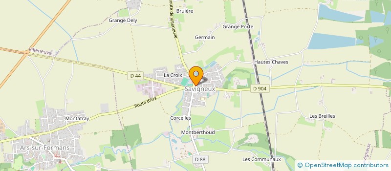 localisation de l'entreprise MADAME NATHALIE TABONE  SAVIGNEUX