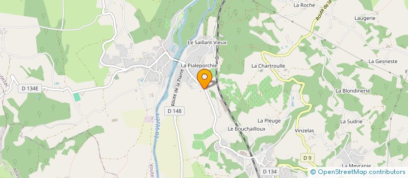 localisation de l'entreprise MADAME NATHALIE TAHAY  ALLASSAC