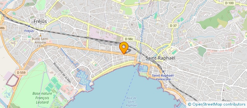 localisation de l'entreprise MADAME NATHALIE TAILLEFERT à FREJUS