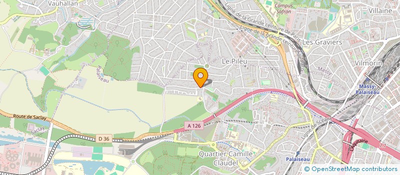 localisation de l'entreprise MADAME NATHALIE TALHOUARN à PALAISEAU