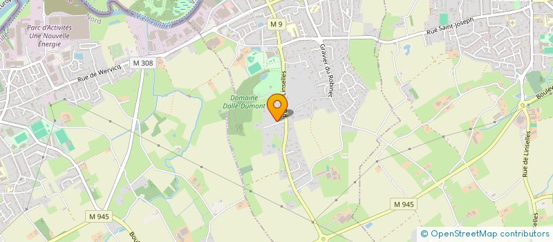 localisation de l'entreprise MADAME NATHALIE TANGHE  WERVICQ-SUD