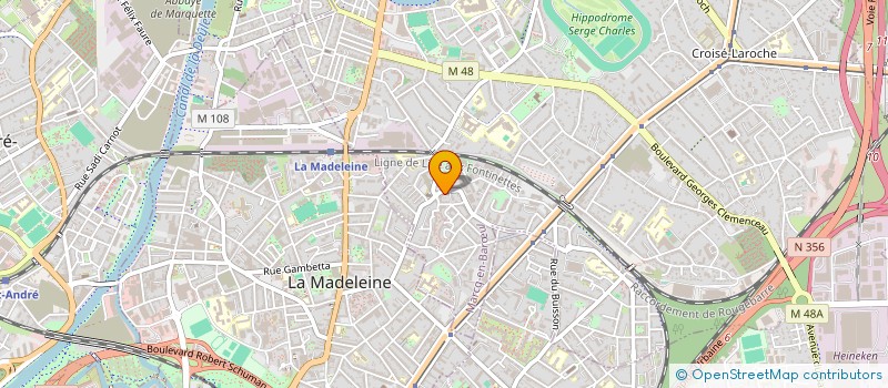 localisation de l'entreprise MADAME NATHALIE TARALL à MARCQ-EN-BARŒUL
