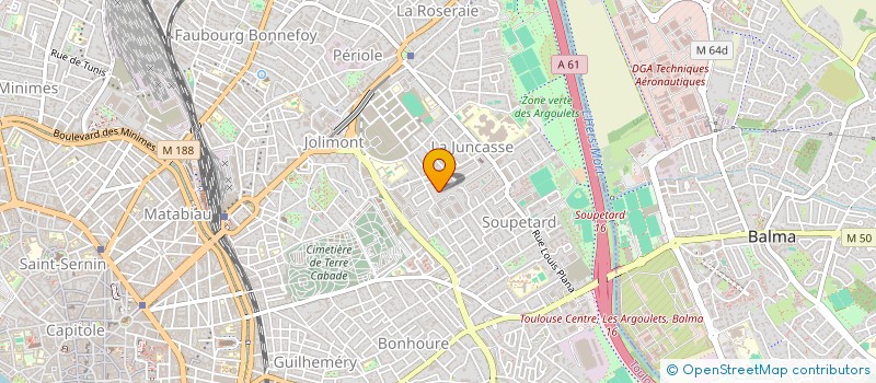 localisation de l'entreprise MADAME NATHALIE TARNAUD à TOULOUSE