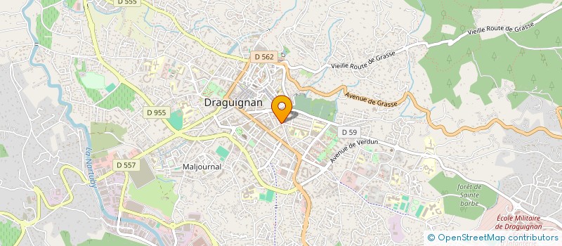 localisation de l'entreprise MADAME NATHALIE TASSOU  DRAGUIGNAN