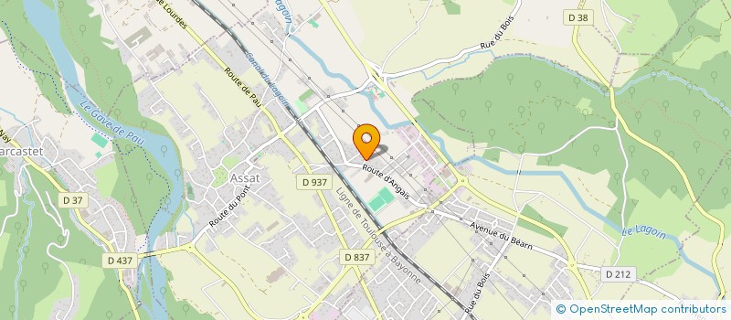 localisation de l'entreprise MADAME NATHALIE TAUZIET  NARCASTET