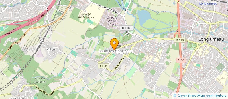 localisation de l'entreprise MADAME NATHALIE TAVERNIER  SAULX-LES-CHARTREUX