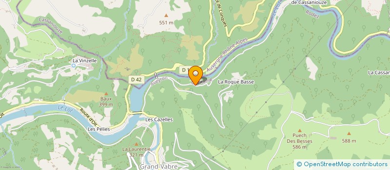 localisation de l'entreprise MADAME NATHALIE TAYLOR à CONQUES-EN-ROUERGUE