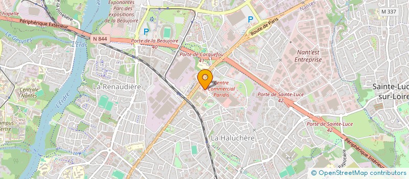 localisation de l'entreprise MADAME NATHALIE TCHERKES  NANTES