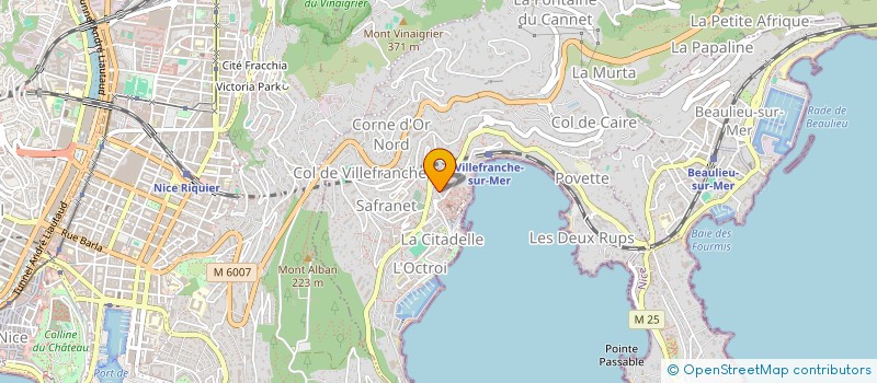 localisation de l'entreprise MADAME NATHALIE TCHOUKRIEL à VILLEFRANCHE-SUR-MER