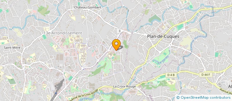 localisation de l'entreprise MADAME NATHALIE THEVENIN à MARSEILLE