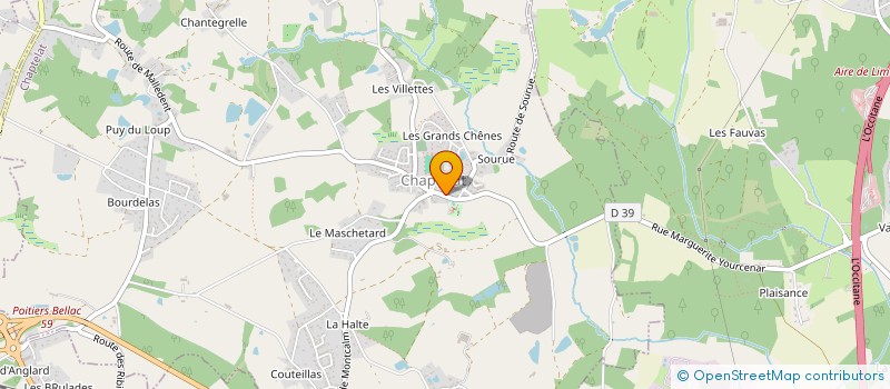 localisation de l'entreprise MADAME NATHALIE THIBAUD à CHAPTELAT
