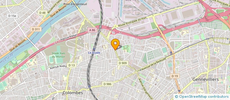 localisation de l'entreprise MADAME NATHALIE THIBAULT  DRANCY