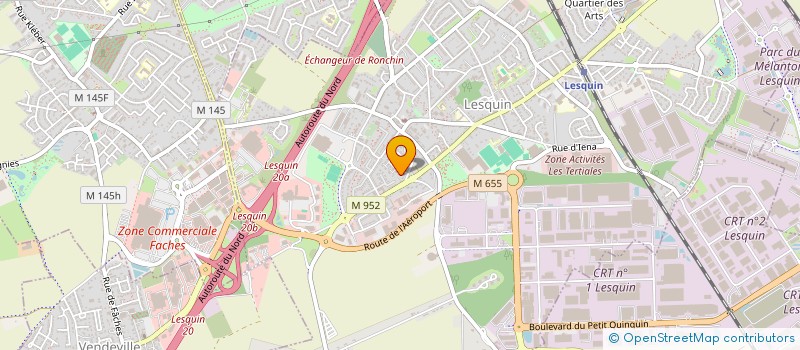 localisation de l'entreprise MADAME NATHALIE THIEFFRY à LESQUIN
