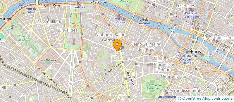 localisation de l'entreprise MADAME NATHALIE THIERARD à PARIS