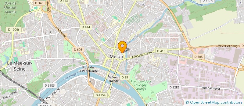 localisation de l'entreprise MADAME NATHALIE THIERCELIN à MELUN