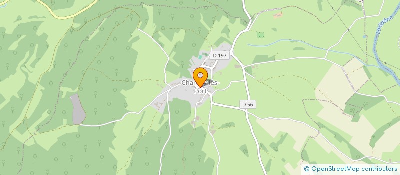 localisation de l'entreprise MADAME NATHALIE THIERRY-PORTMANN  CHARGEY-LES-PORT