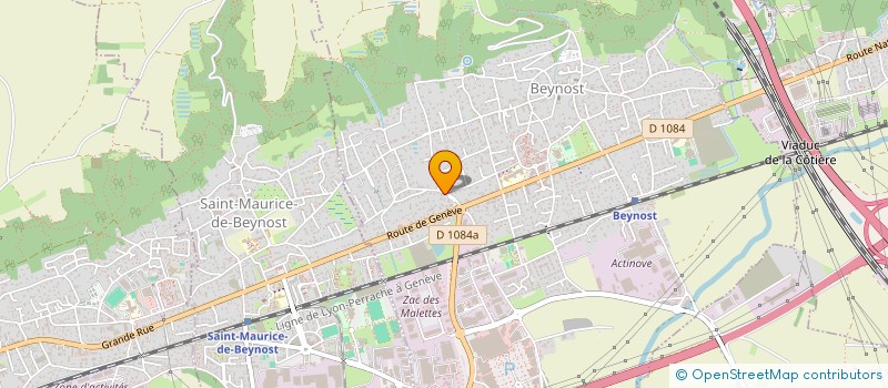 localisation de l'entreprise MADAME NATHALIE THIMEL à BEYNOST
