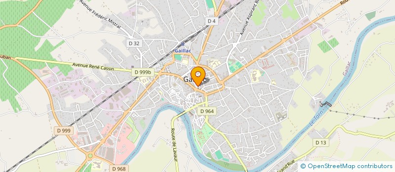 localisation de l'entreprise MADAME NATHALIE THOBY à GAILLAC