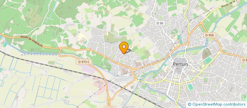 localisation de l'entreprise MADAME NATHALIE THOMAS  PERTUIS