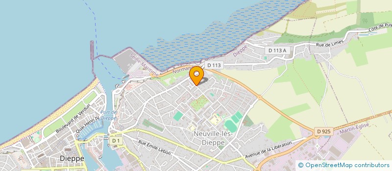 localisation de l'entreprise MADAME NATHALIE THROUDE  PETIT-CAUX