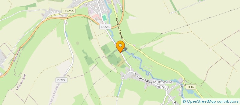 localisation de l'entreprise MADAME NATHALIE THROUDE  TOUFFREVILLE-SUR-EU