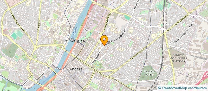 localisation de l'entreprise MADAME NATHALIE TIJOU  ANGERS