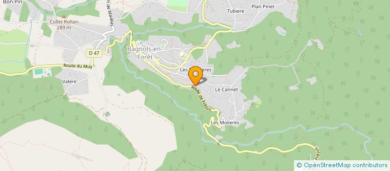 localisation de l'entreprise MADAME NATHALIE TILMANT à BAGNOLS-EN-FORET