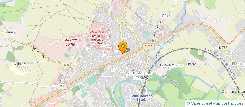 localisation de l'entreprise MADAME NATHALIE TINGRY à SAINT-MAIXENT-L'ECOLE