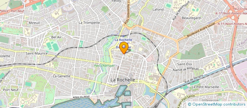 localisation de l'entreprise MADAME NATHALIE TOLLEMER  LA ROCHELLE