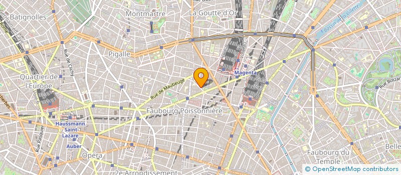 localisation de l'entreprise MADAME NATHALIE TOUATI  PARIS